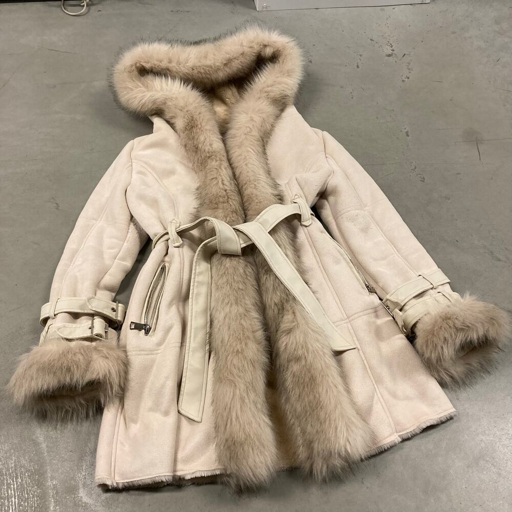 vintage y2k penny lane afghan coat